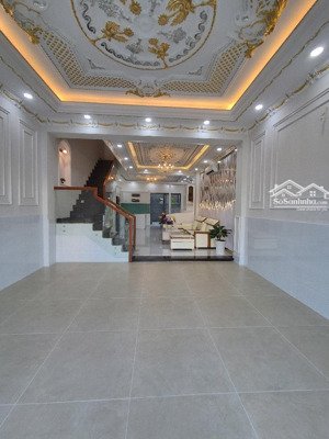 bán gấp nhà mới full nội thất 4 tầng kdc hàng dương, lê văn lương