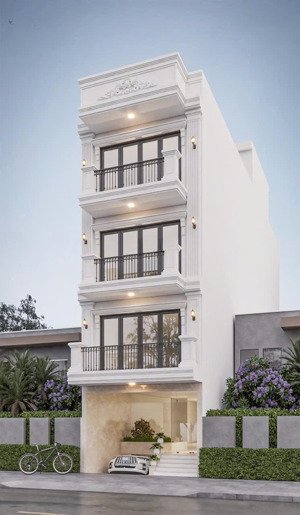 cho thuê nhà nguyên căn kđt hà quang 2, nha trang: có tầng hầm và thang máy