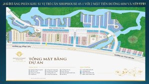 bán căn 3 mặt tiền đường 68m gold coast vũng tàu, dt 8m x18m, giá 11 tỷ. lh thùy giang