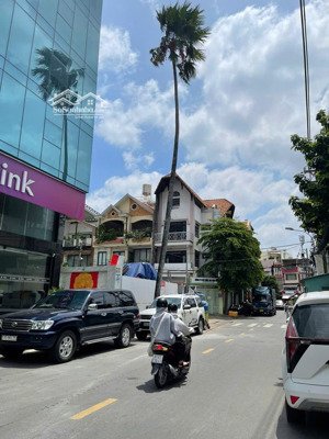 tòa nhà 2 mặt tiền nguyễn huy tưởng, quận bình thạnh. ngang 12,5m. hầm, 7 tầng. hđ 320tr/th.