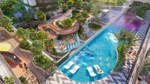 cho thuê chung cư urban green ngay cổng sau vạn phúc dạng 2pn siêu thoáng bàn giao mới 100%