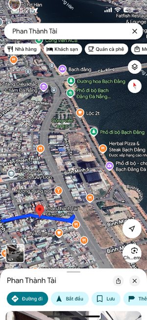 nhà 4 tầng mặt tiền phan thành tài, hải châu ngang 8m. thông ra phố đi bộ bạch đằng