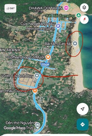 bán đất 200m2, 8x25 đẹp, nhiều tiện ích, tân thanh, cát hải ( cát tiến , gia lai)