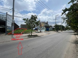 chủ gửi bán đất mặt tiền nguyễn thị thử, xã bà điểm 3,6 tỷ/108m2 sổ hồng gần công viên cá koi