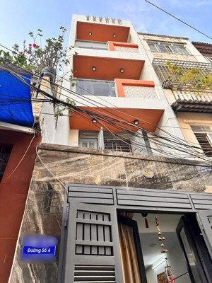 hot! bán nhà đẹp mới xây - đường số 4, phường 16, quận gò vấp, tp.hcm
