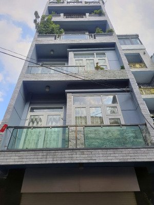 khu sang, 5x20m, 5 lầu, hđ thuê 90tr, nhà đẹp hxh 7m lê văn sỹ, gần đh sư phạm, 27.8 tỷ