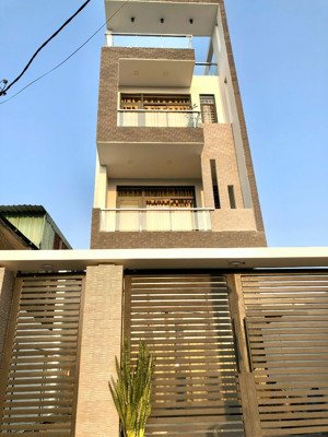 bán nhà 6x18m, 4 tầng hẻm 5m đường an phú đông 25, p. an phú đông, quận 12