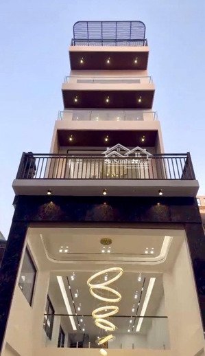 bán nhà xây mới 7 tầng- phố nguyễn sơn- thang máy - gara 2 oto 7c. đường oto tránh- dt:98m2,mt:5m