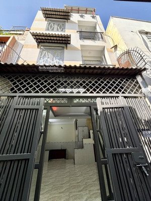 nhà 4 tầng 4pn - sân thượng view sân bay - quang trung gò vấp - 43m2 ngang 5.2 - 4.580 tỷ tl
