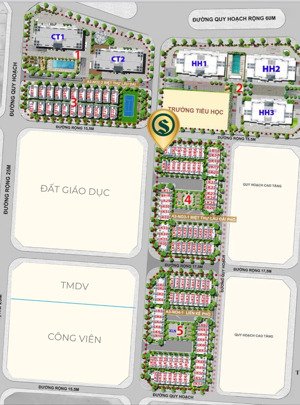 chính chủ cần bán căn góc lk27 194 m2 trục chính 17.5 m, mặt tiền 20m. giá bán cực rẻ chỉ 280tr/m2!