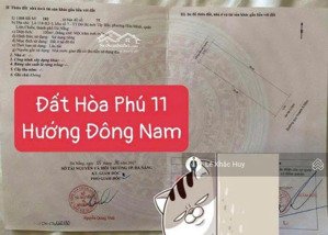 đất mặt tiền hòa phú 11 trực diện công viên - tiềm năng sinh lời, pháp lý rõ ràng!