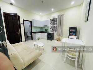 căn hộ 1 phòng ngủ ban công full nội thất ngay trần hưng đạo - đại học văn lang cs1 - phố bùi viện