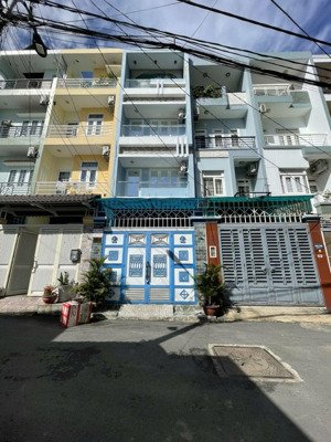 bán nhà hẻm 6m huỳnh đình hai, 4.5 x 13m, trệt 2 lầu st, hẻm thông giá bán 9.5 tỷ tl