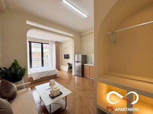 cho thuê studio full nội thất ban công 40m2 ở trần văn đang quận 3