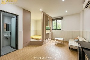 căn hộ studio cửa sổ thoáng view city garden ngay điện biên phủ gần ngã tư hàng xanh
