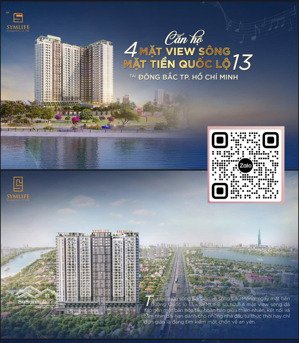 symlife là dự án hiếm hoi sở hữu 4 mặt view sông (sông sài gòn và sông cầu mống)