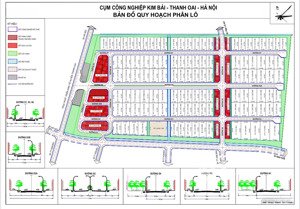 bán đất xưởng và đất tmdv tại cụm cn telin park kim bài, thanh oai, hà nội