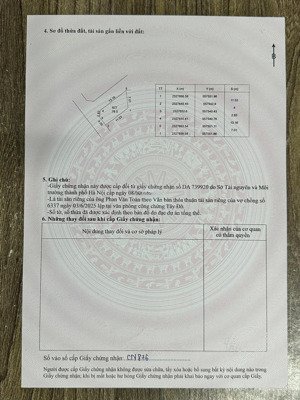 mình chính chủ bán đất tại phúc tiến, bình yên, thạch thất, hà nội, 36 triệu, 78m2