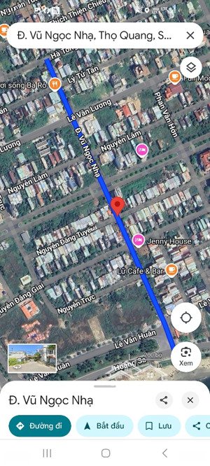 bán 4 lô liền kề đường vũ ngọc nhạ sơn trà