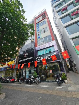 cho thuê tòa nhà 7 tầng trần đăng ninh - cầu giấy. 80m2-5m mặt tiền phù hợp nhà hàng, showroom, spa