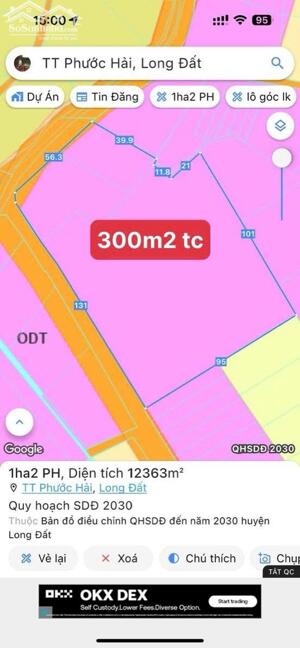 ÔNG ANH CẦN BÁN LẠI NHÀ VƯỜN GẦN 1.3HA ĐẤT 2MT TT PHƯỚC HẢI - LONG ĐẤT - BRVT: