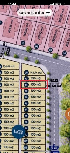 bán đất khu đô thị yên bái riverside, view hồ hoa ban, giá 3.363 tỷ