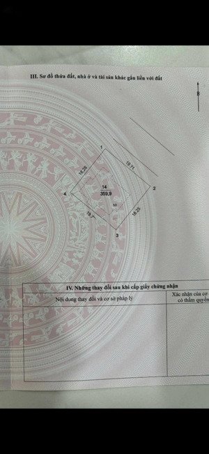 cần bán biệt thự thô, bt2 cầu bươu, thanh trì. 360m2 x 3 tầng, mt: 20m, mặt đường to, nhỉnh 60 tỷ.