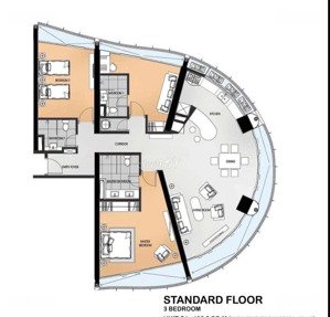 cần bán gấp căn hộ 3pn, azura view pháo hoa trung tâm thành phố