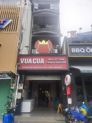 cho thuê nhà mặt tiền võ văn kiệt quận 1, gần đề thám 1 trệt 3 lầu, 253m², chỉ 45tr/tháng