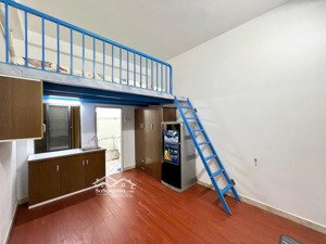 căn hộ có gác cửa sổ full nội thất - 27m2 - được nuôi pet - ngay công viên lê thị riêng