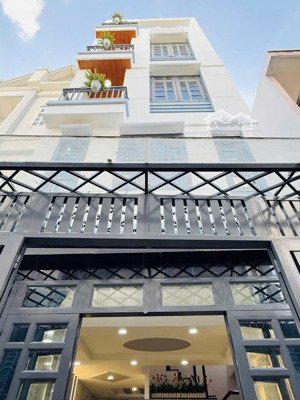 bán nhà bình thạnh- ngay ngã tư hàng xanh [dt: 92m2+ 4 tầng + 4 pn lớn 5wc] giá: 10,5 tỷ tl