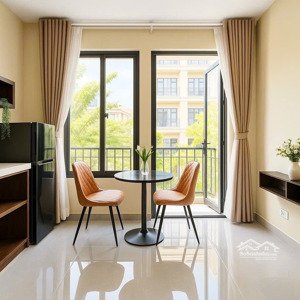 khai trương phòng trọ ban công nhỏ xinh full nội thất bùi đình tuý bình thạnh gần chợ bà chiểu, q1