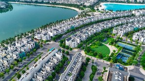 biệt thự đơn lập góc vinhomes gia lâm, view biển hồ siêu hot