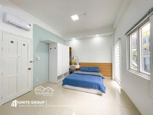 cho thuê ngay căn studio ban công siêu thoáng, nội thất mới, 28m2 tại đinh bộ lĩnh, bình thạnh
