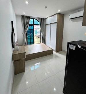 (cực hiếm) căn hộ studio cao cấp 22m2 mới khai trương tại ngõ 63 lê đức thọ - có máy giặt riêng