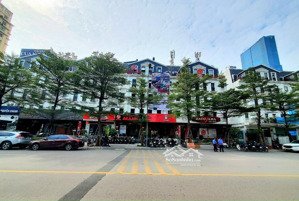 chủ nhà gửi bán nhà mặt phố nguyễn chánh- mạc thái tổ:200m2,5 tầng lô góc,mt:25m.giá:130tỷ