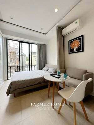 căn hộ ban công full nội thất cao cấp đường nguyễn trãi quận 1 gần phố bùi viện, chợ bến thành