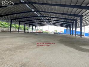 Cho Thuê 5.000m2 Nhà Xưởng Tại Bến Cát Bình Dương PCCC Tự Động Giấy Tờ Đầy Đủ