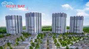 Giá tốt - Bán 2 ngủ 1 vệ sinh , 50m2 sử dụng - chung cư Westbay , khu đô thị Ecopark
