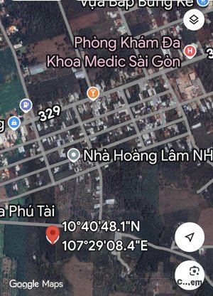 bán đất xã hoà hiệp dt: 2.200m2 view suối đường nhựa,sát tl329 vào 400m, xung quanh chợ, bệnh viện.
