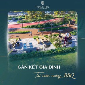 hot! chỉ 6.27 tỷ sở hữu ngay biệt thự view sông hoàng huy green river, full tiện ích