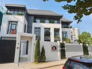 bán biệt thự 2 mt trước sau đường nguyễn văn hưởng, quận 2 - dt 20x24m - 3 tầng - giá 99 tỷ tl
