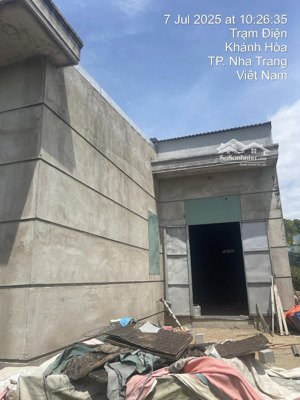 bán đất tặng thêm nhà cấp 4 đang hoàn thiện hòn nghê - tây nha trang 250m2 - 2,65 tỷ