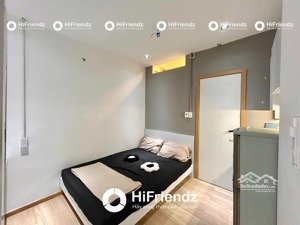 phòng trọ studio ban công nội thất cơ bản gần coopmart, quận 6