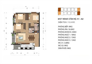 bán gấp căn hộ góc 112m2 one 18 ngọc lâm 3pn. sổ hồng trao tay