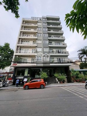 bán toà nhà mp võng thị , dt 102m x10t mt 6m , dt 200tr/th , view hồ panorama, vỉa hè siêu rộng