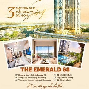 giỏ hàng cuối e68 - coteccons - 3pn góc - booking sớm ck 2% - góp chỉ 0.5%/tháng