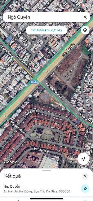 ngộp bank! bán đất đường ngô quyền 646m2 ngang 23m - vuông vức - giá 60tr/m2 - gp xây 12 tầng