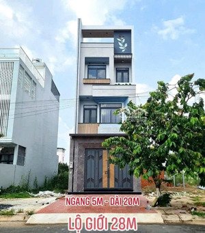 nhà mới full nội thất - lộ giới 28m - khu dân cư văn hoá tây đô