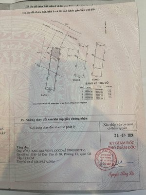 bán gấp nhà mặt tiền lê đức thọ, 10,2 tỷ, 4m1x22m cn 71m2, gò vấp, hcm